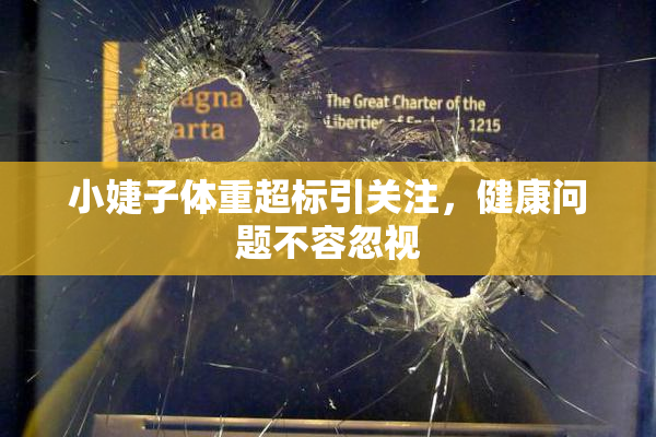 小婕子体重超标引关注，健康问题不容忽视