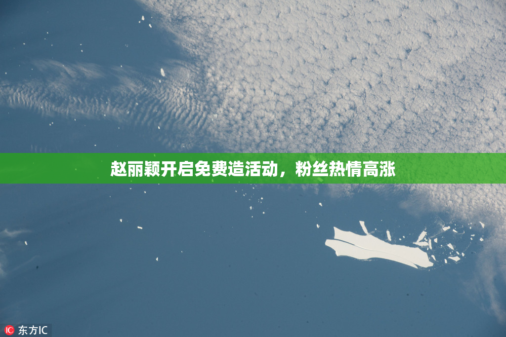 赵丽颖开启免费造活动，粉丝热情高涨