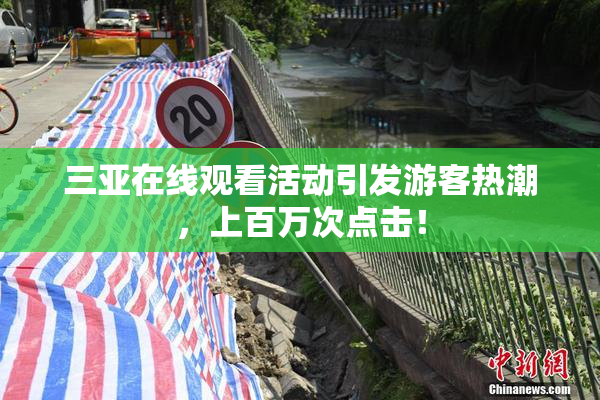 三亚在线观看活动引发游客热潮，上百万次点击！