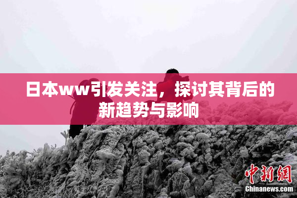 日本ww引发关注，探讨其背后的新趋势与影响