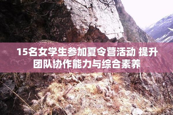 15名女学生参加夏令营活动 提升团队协作能力与综合素养