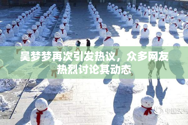 吴梦梦再次引发热议，众多网友热烈讨论其动态