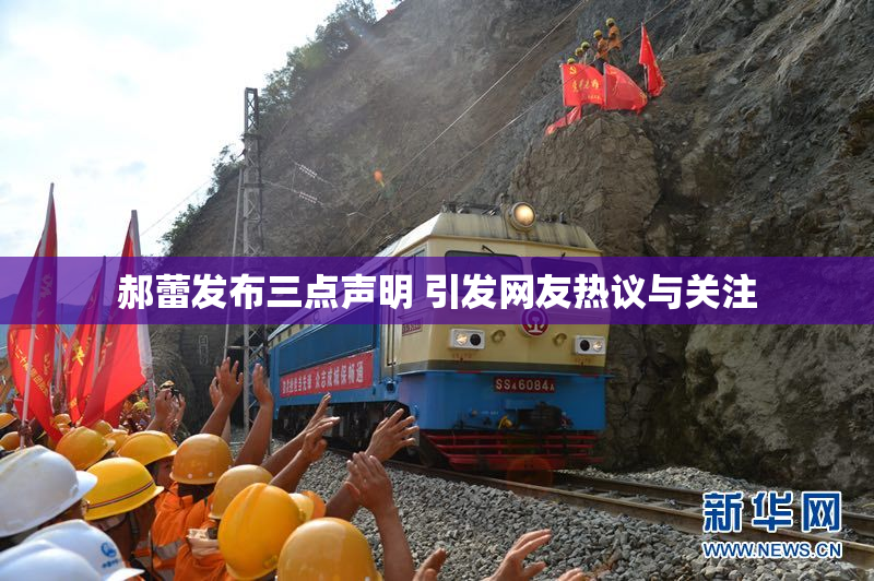 郝蕾发布三点声明 引发网友热议与关注