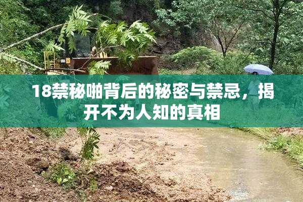18禁秘啪背后的秘密与禁忌，揭开不为人知的真相