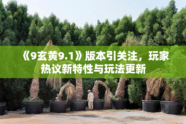 《9玄黄9.1》版本引关注，玩家热议新特性与玩法更新