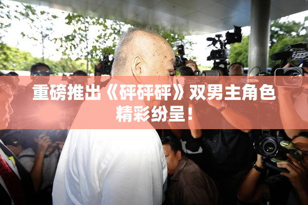 重磅推出《砰砰砰》双男主角色精彩纷呈！
