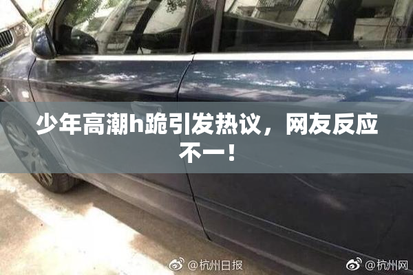 少年高潮h跪引发热议，网友反应不一！