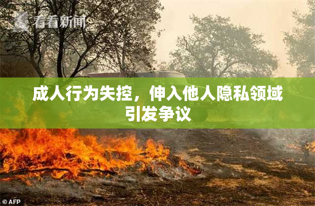 成人行为失控，伸入他人隐私领域引发争议