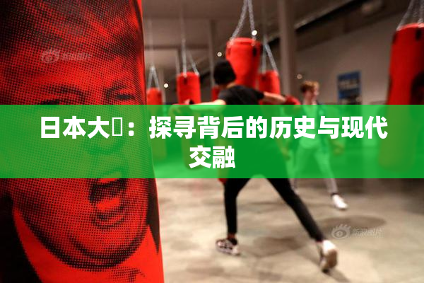 日本大隂：探寻背后的历史与现代交融