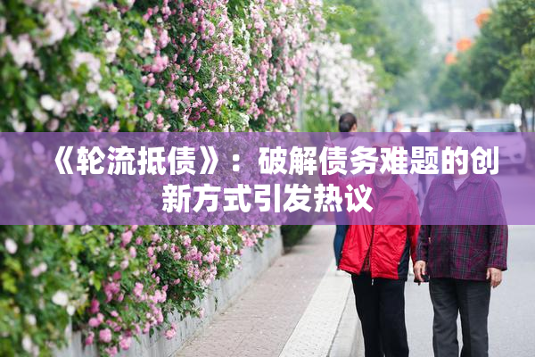 《轮流抵债》：破解债务难题的创新方式引发热议