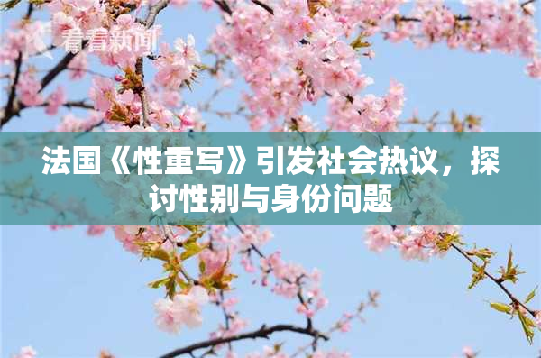 法国《性重写》引发社会热议，探讨性别与身份问题