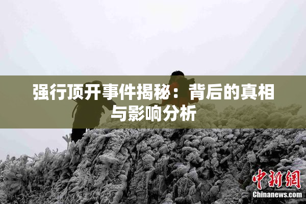 强行顶开事件揭秘：背后的真相与影响分析