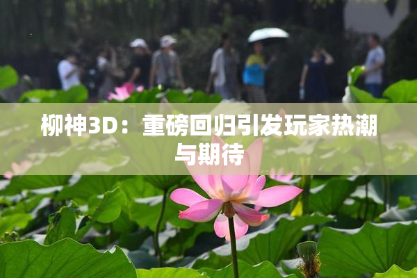 柳神3D：重磅回归引发玩家热潮与期待
