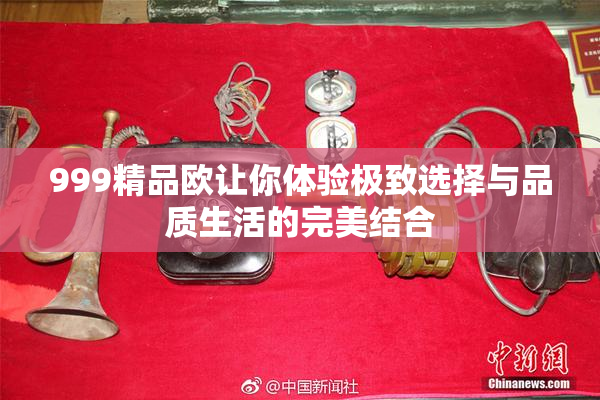 999精品欧让你体验极致选择与品质生活的完美结合