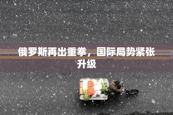 俄罗斯再出重拳，国际局势紧张升级