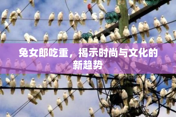 兔女郎吃重，揭示时尚与文化的新趋势
