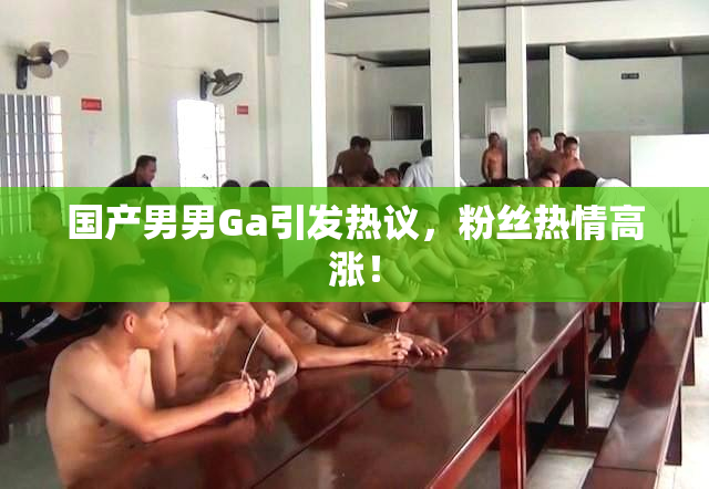 国产男男Ga引发热议，粉丝热情高涨！