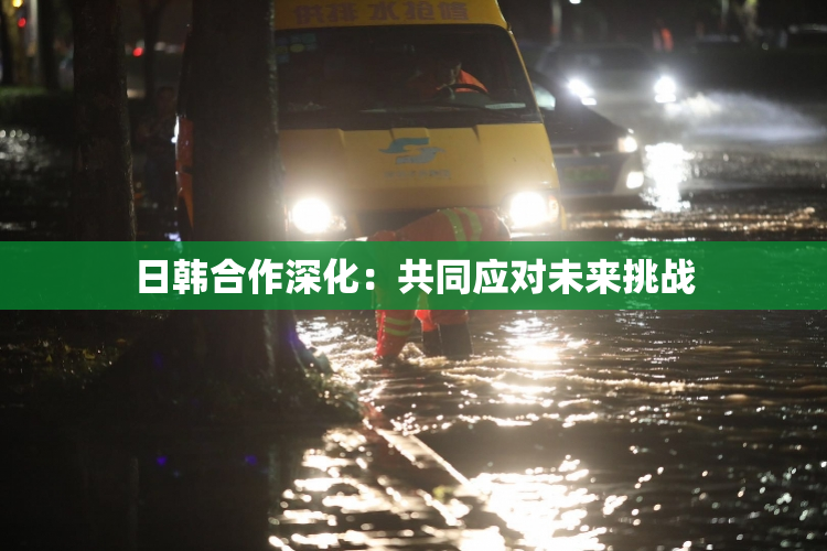 日韩合作深化：共同应对未来挑战