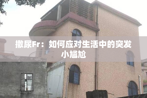 撒尿Fr：如何应对生活中的突发小尴尬