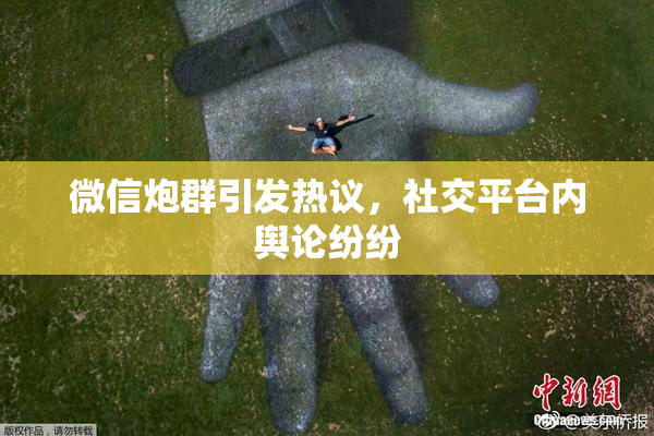 微信炮群引发热议，社交平台内舆论纷纷