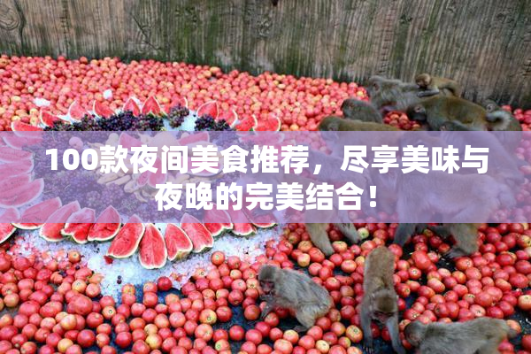 100款夜间美食推荐，尽享美味与夜晚的完美结合！