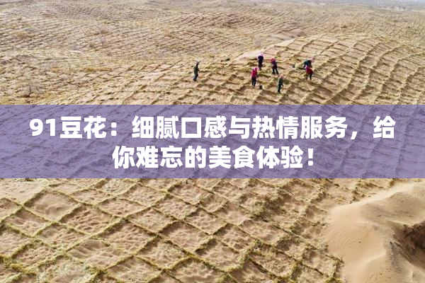 91豆花：细腻口感与热情服务，给你难忘的美食体验！