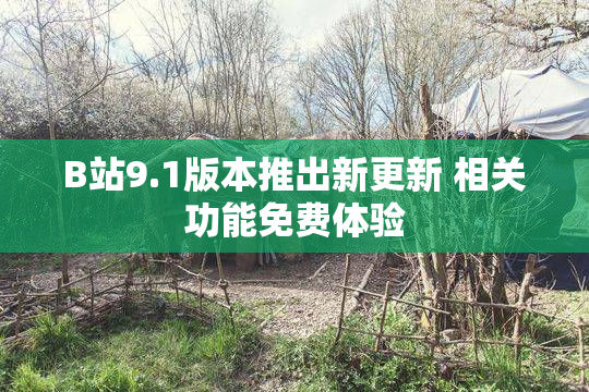 B站9.1版本推出新更新 相关功能免费体验