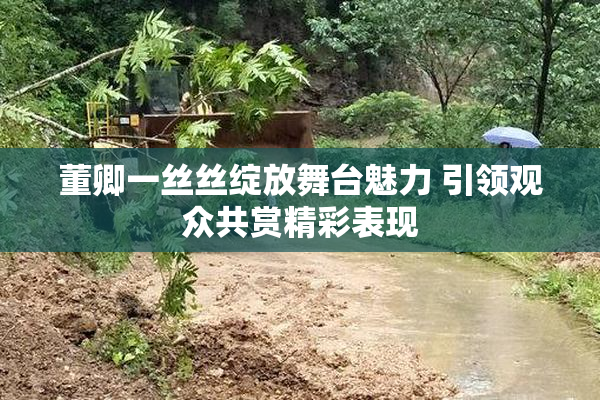 董卿一丝丝绽放舞台魅力 引领观众共赏精彩表现