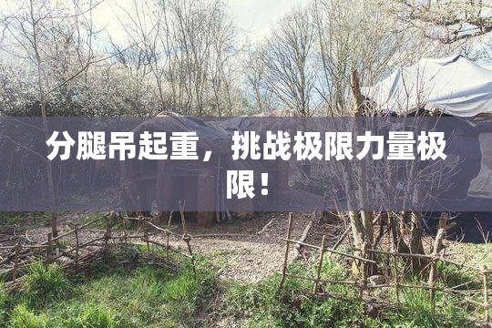分腿吊起重，挑战极限力量极限！
