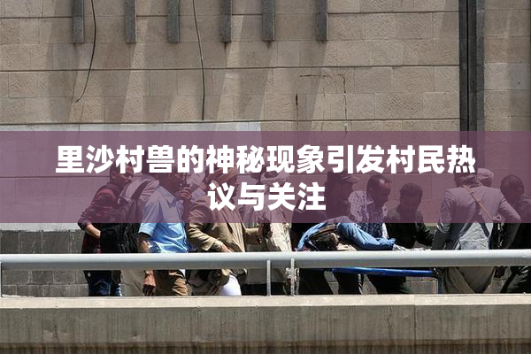 里沙村兽的神秘现象引发村民热议与关注