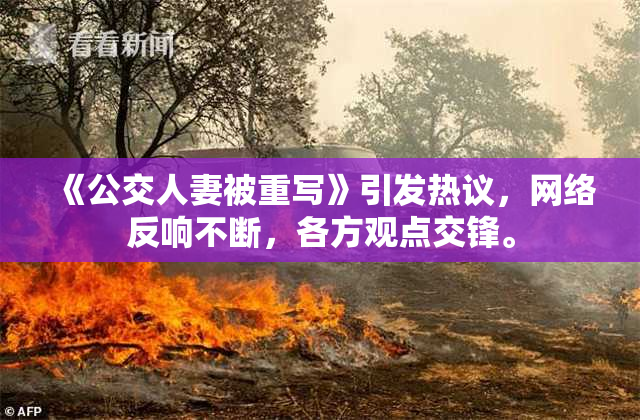 《公交人妻被重写》引发热议，网络反响不断，各方观点交锋。