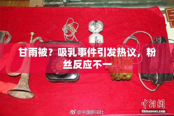 甘雨被？吸乳事件引发热议，粉丝反应不一