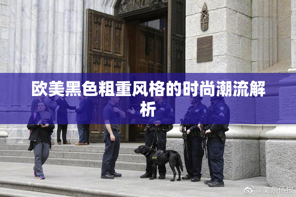 欧美黑色粗重风格的时尚潮流解析