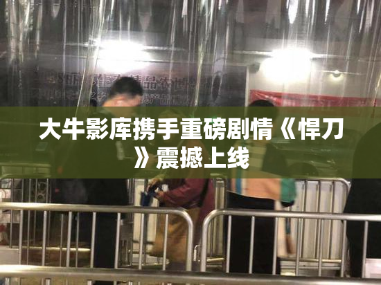 大牛影库携手重磅剧情《悍刀》震撼上线