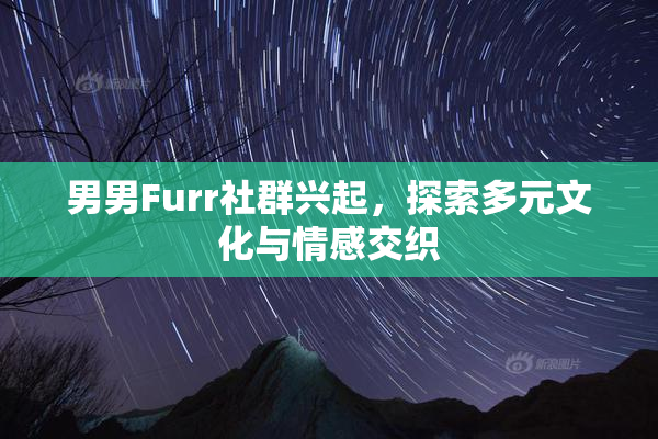 男男Furr社群兴起，探索多元文化与情感交织
