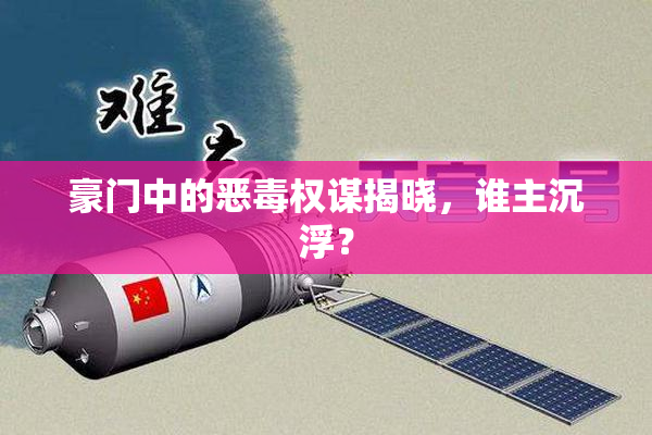 豪门中的恶毒权谋揭晓，谁主沉浮？
