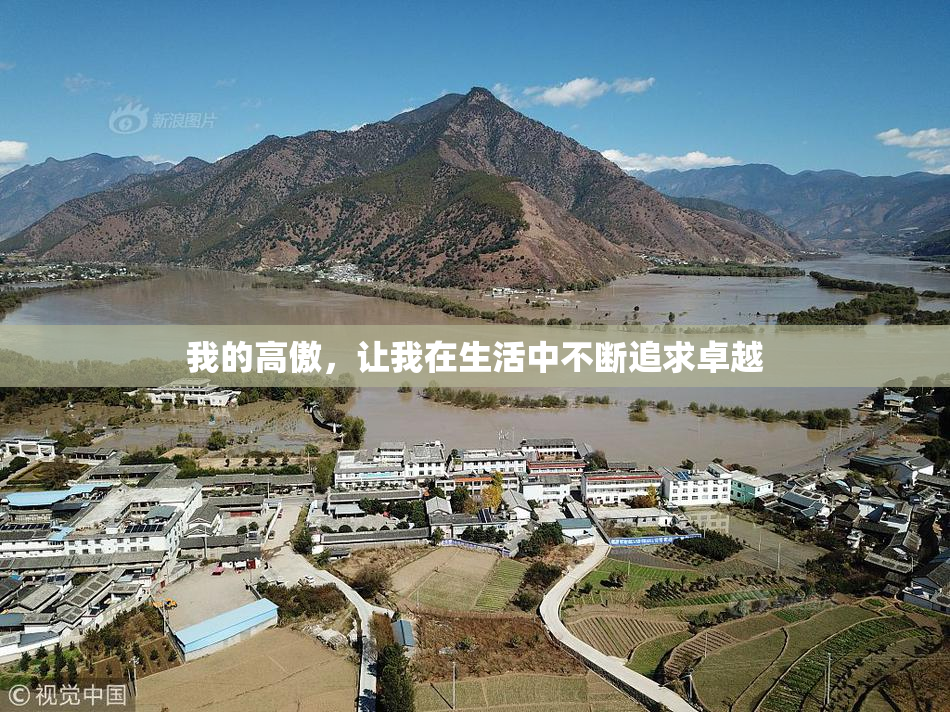 我的高傲，让我在生活中不断追求卓越