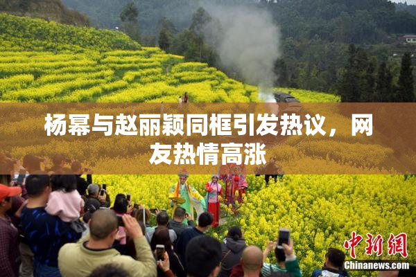 杨幂与赵丽颖同框引发热议，网友热情高涨