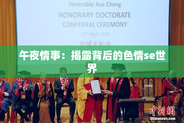 午夜情事：揭露背后的色情se世界