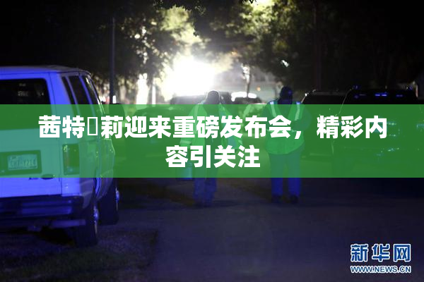 茜特菈莉迎来重磅发布会，精彩内容引关注