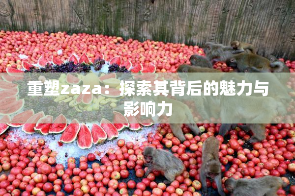 重塑zaza：探索其背后的魅力与影响力