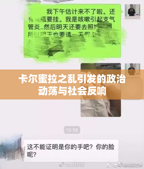 卡尔蜜拉之乱引发的政治动荡与社会反响