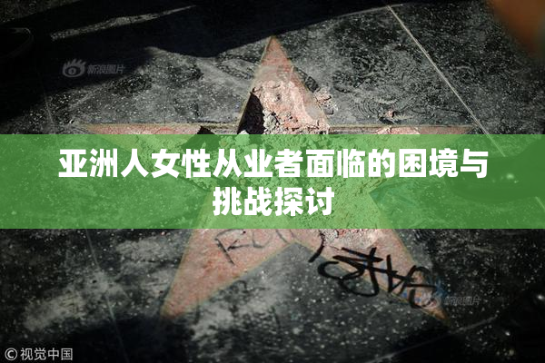 亚洲人女性从业者面临的困境与挑战探讨