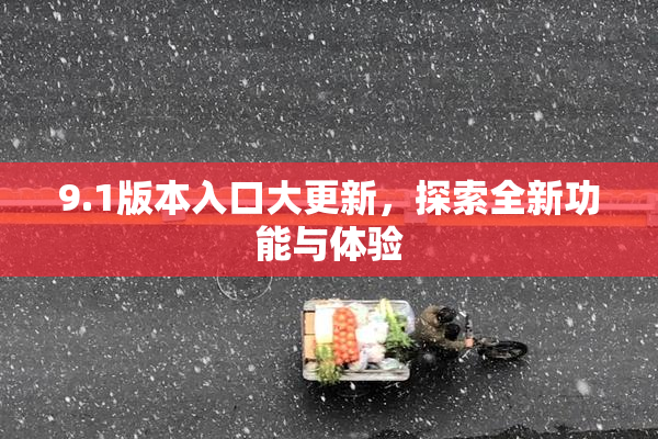 9.1版本入口大更新，探索全新功能与体验