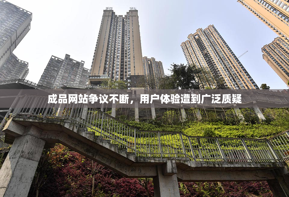 成品网站争议不断，用户体验遭到广泛质疑