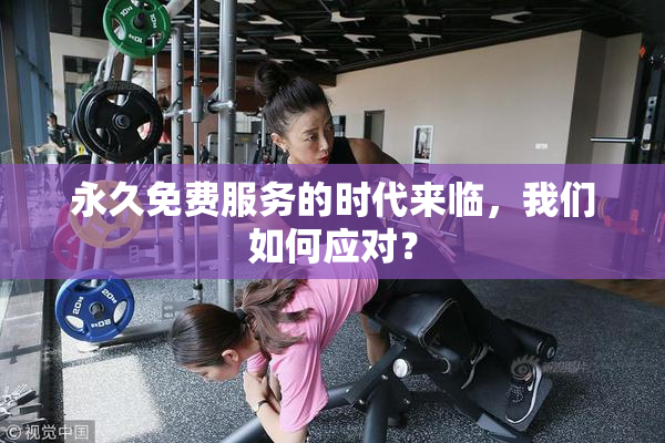 永久免费服务的时代来临，我们如何应对？