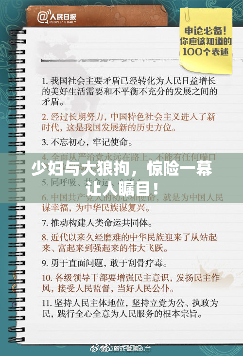 少妇与大狼拘，惊险一幕让人瞩目！