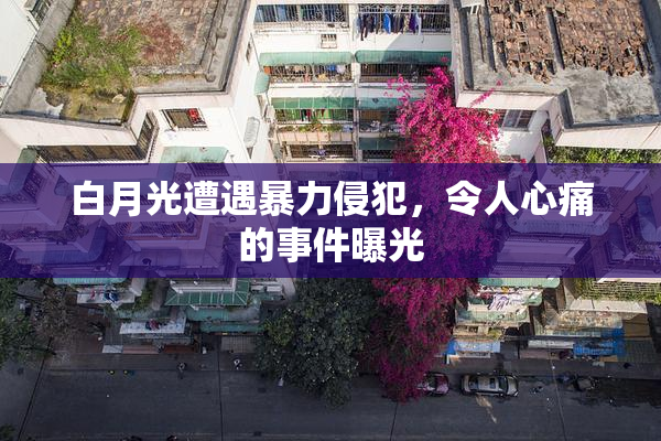 白月光遭遇暴力侵犯，令人心痛的事件曝光