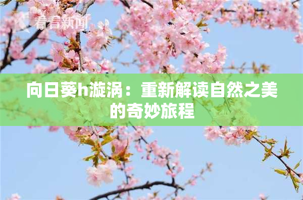 向日葵h漩涡：重新解读自然之美的奇妙旅程