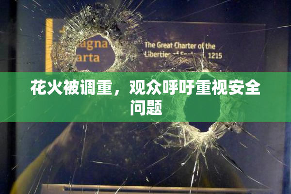 花火被调重，观众呼吁重视安全问题
